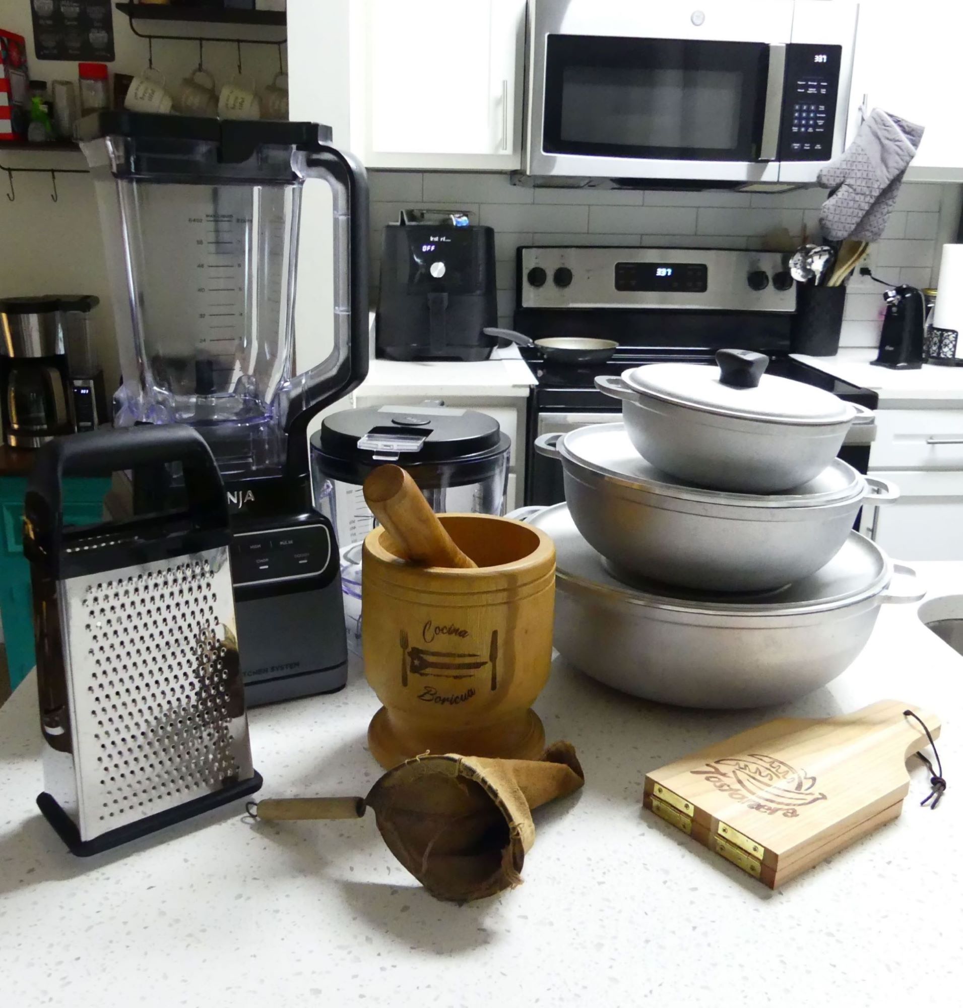 Puerto Rican Cooking Tools - Wakena Cooks